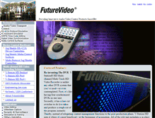 Tablet Screenshot of futurevideo.com